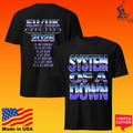 System Of A Down Soad Eu And Uk Tour 2026 T-shirt