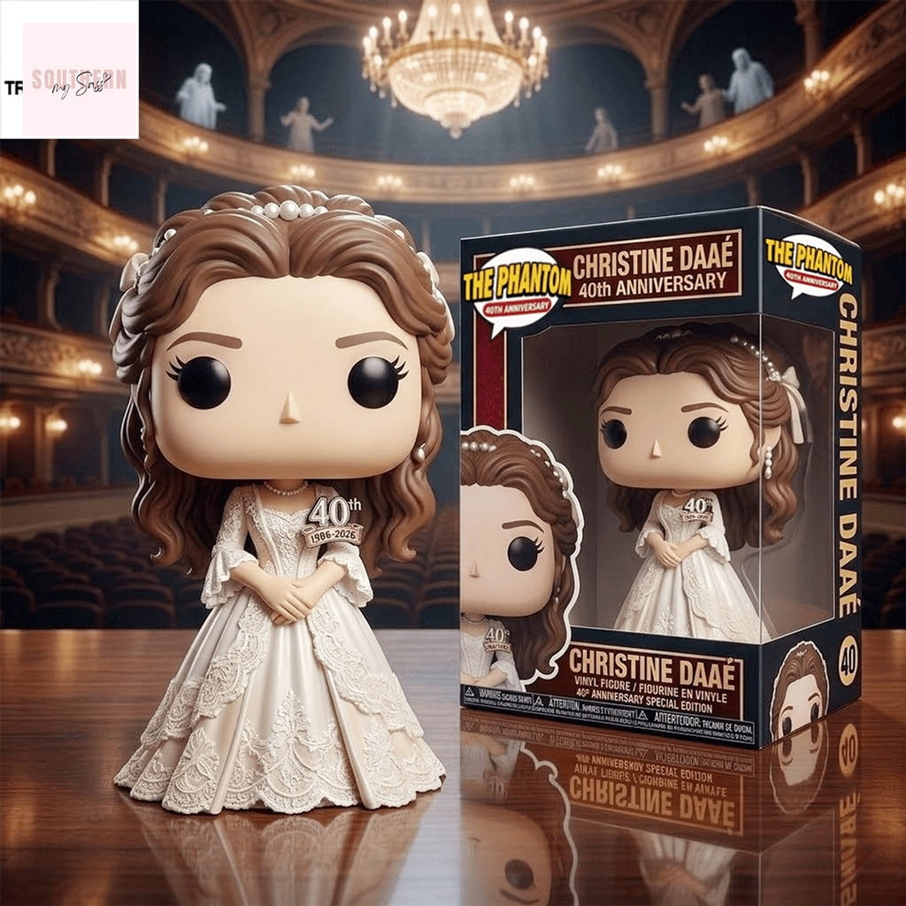 The Phantom Of The Opera Christine Daae 40Th Anniversary Commemorative Pop Figure Doll