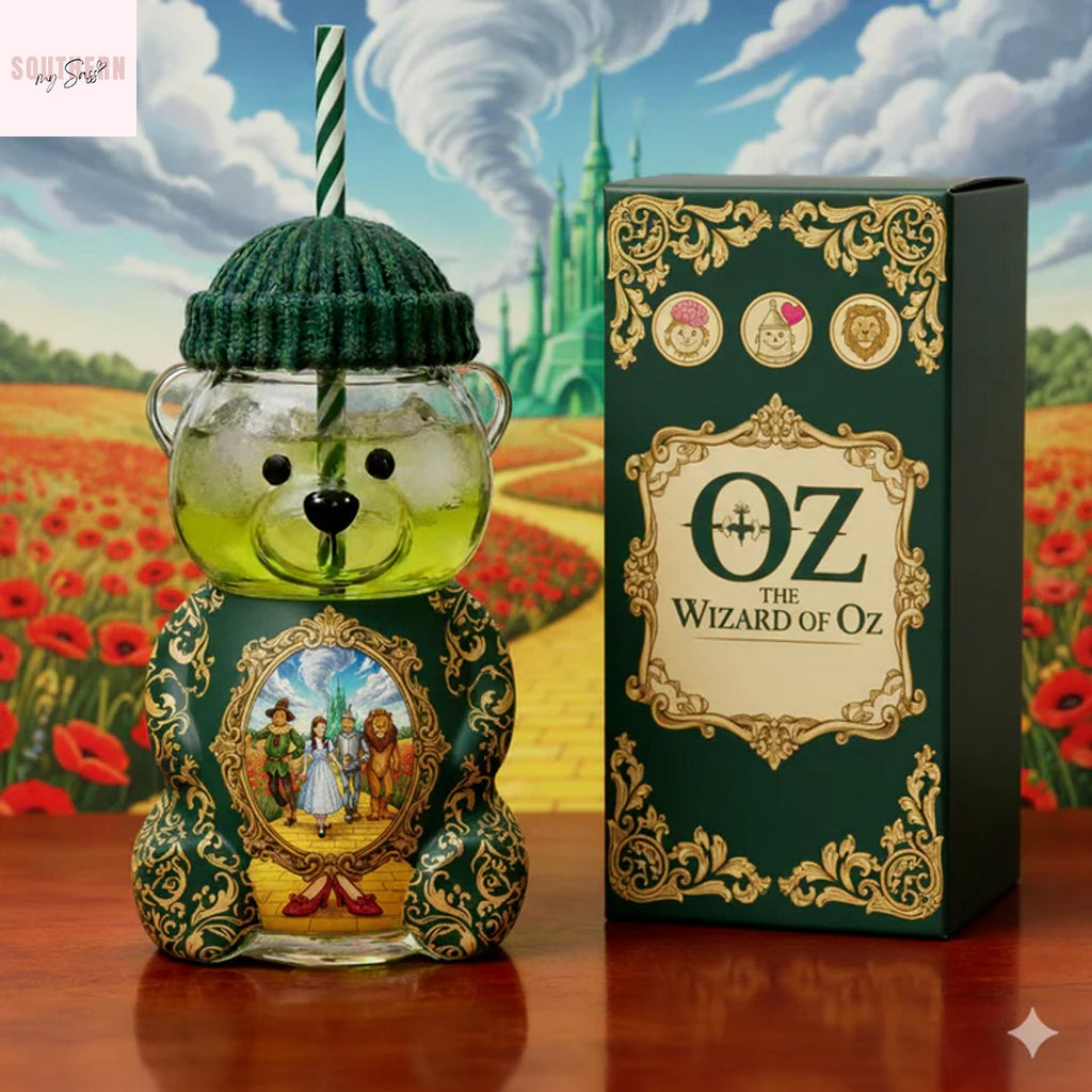The Wizard Of Oz Bear Glass Cup