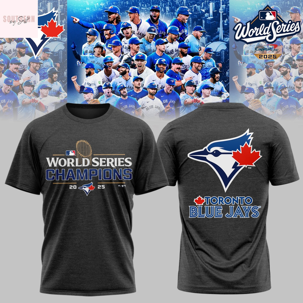 Toronto Blue Jays 2025 World Series 3D T-Shirt