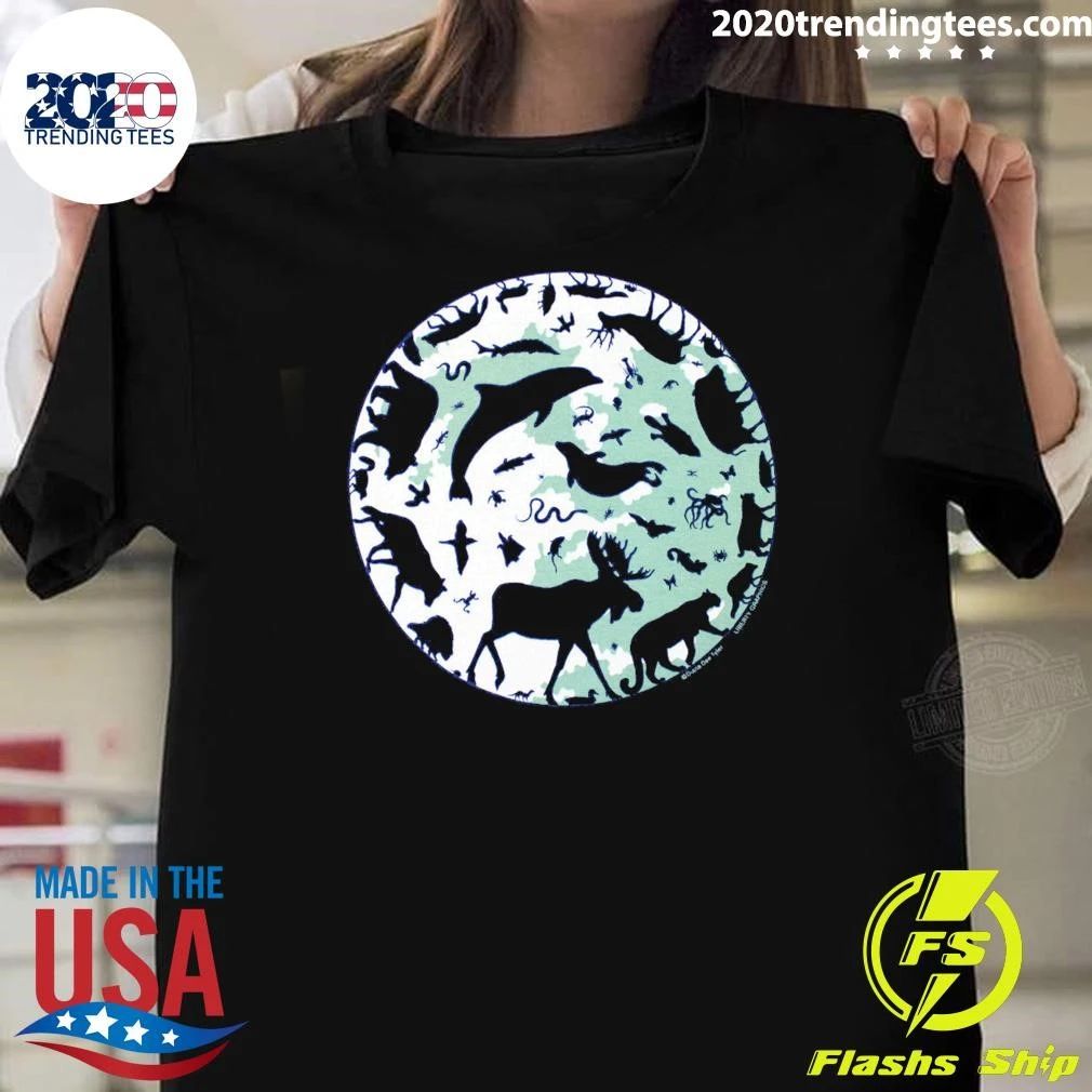 Night Animals Adult Navy 2026 Tee Shirt