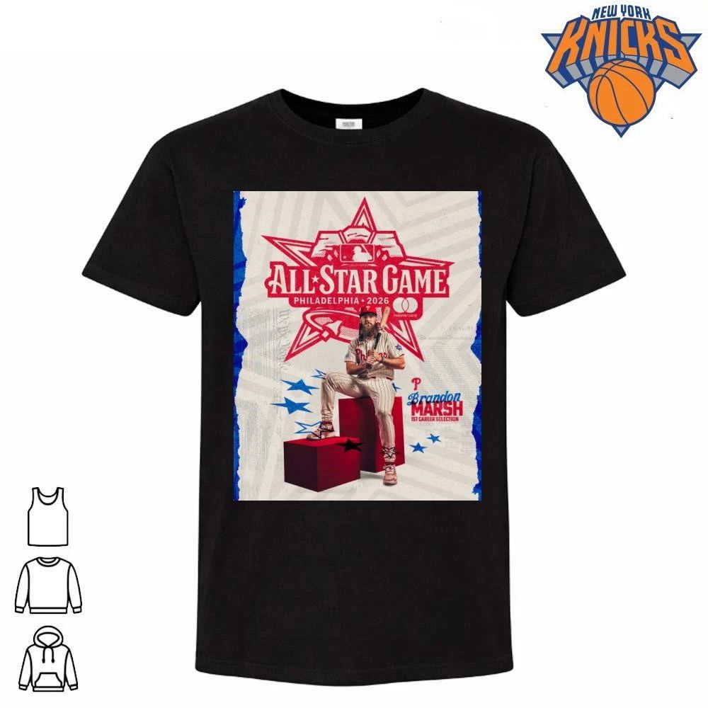 Brandon Marsh Philadelphia Phillies MLB All Star Game 2026 shirt