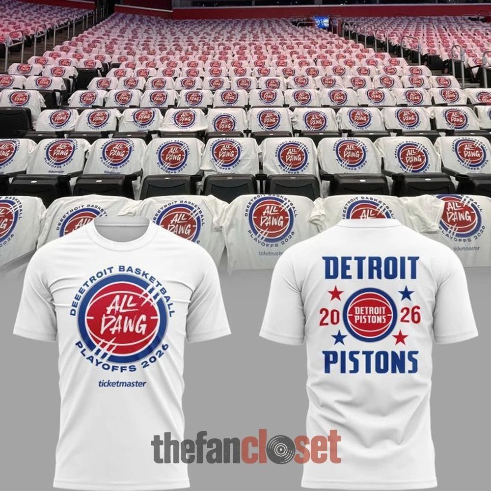 Detroit Pistons NBA 2026 Playoffs Limited Edition Shirt