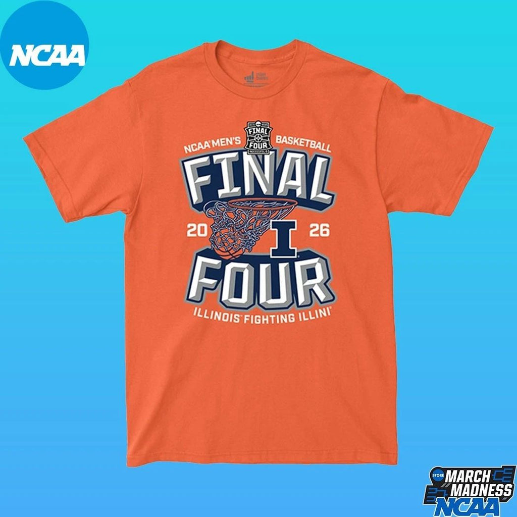 Illinois Fighting Illini 2026 Men’s Basketball Final Four Bound Shirt