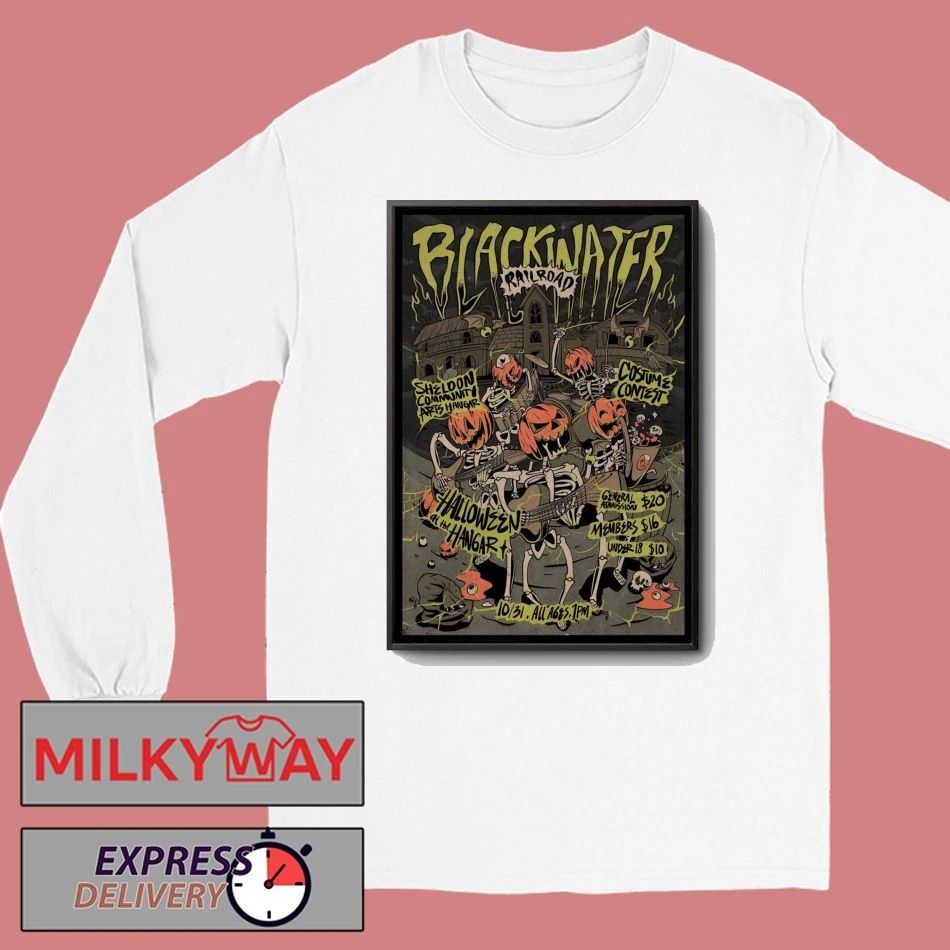 Blackwater Railroad Co Talkeetna Alaska Oct 31 2025 Poster shirt