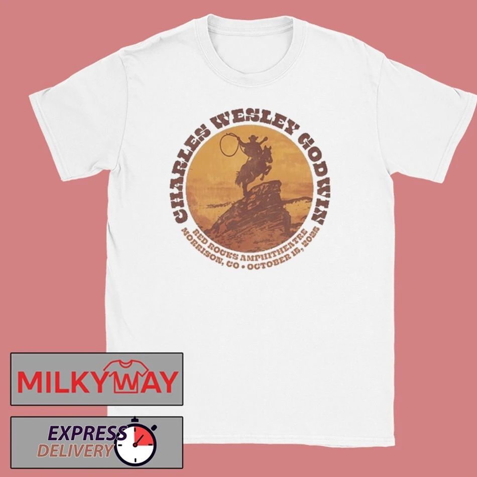 Charles Wesley Godwin Oct 15 2025 Red Rocks Show shirt