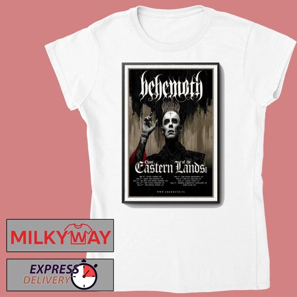 Behemoth Tour 2026 Poster shirt