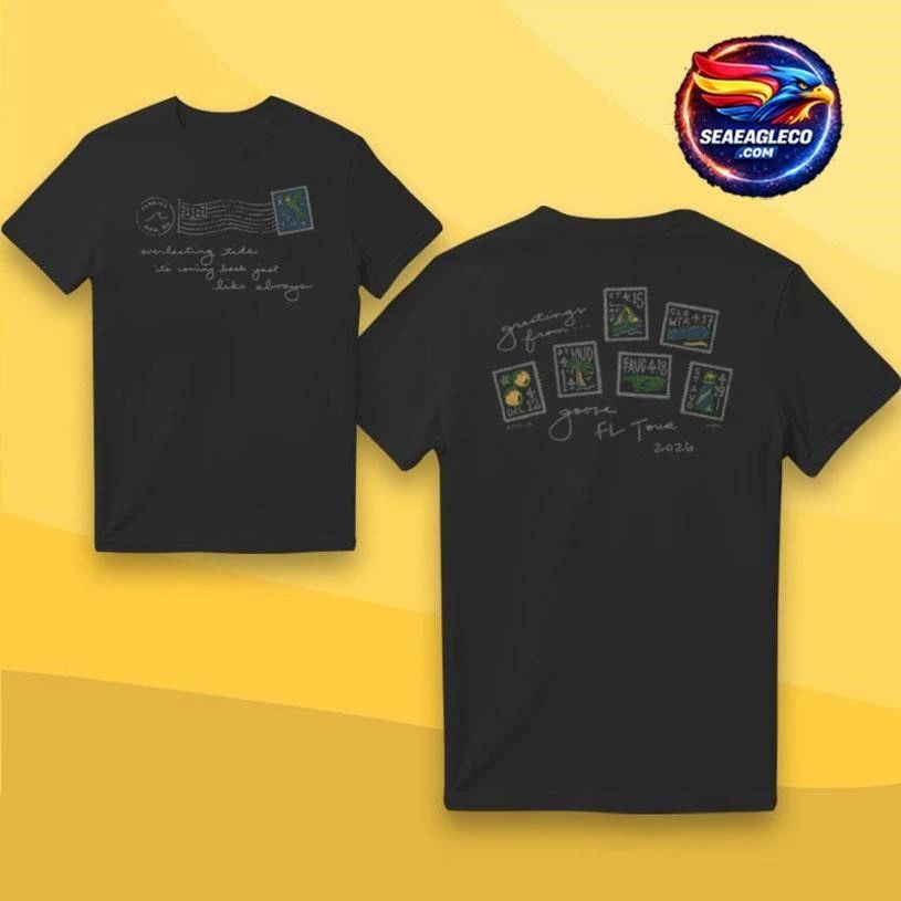 Goose Florida Tour 2026 Benefit Two Sided Shirt