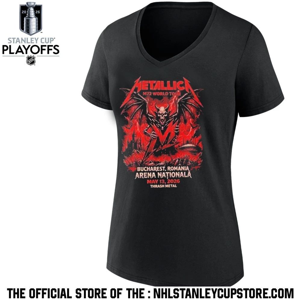 Metallica M72 World Tour Bucharest Romania On May 13 2026 At Arena Nationala Bucuresti Romania Shirt