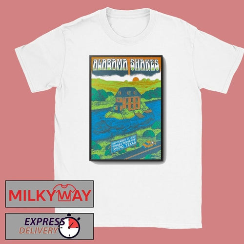 Alabama Shakes Sept 27 2025 Toyota Music Factory Irving, TX Poster shirt