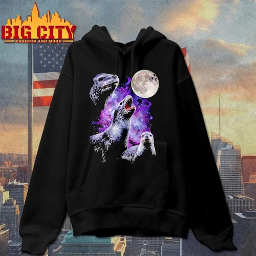 3 Seals Howling At The Moon Shirt
