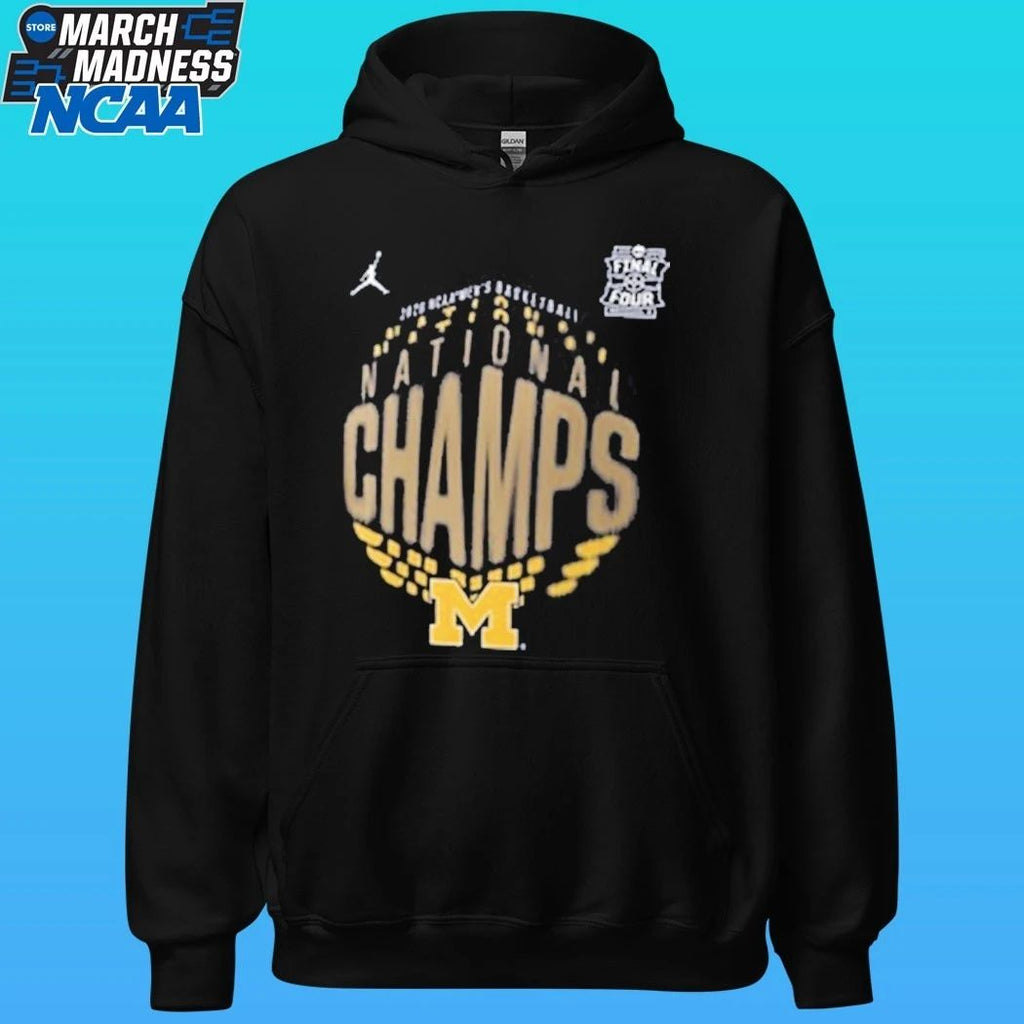 Michigan Wolverines Men’s Basketball National Champions Youth Locker Room Shirt