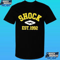Marcus Fakatou Shock Est 1992 Shirt