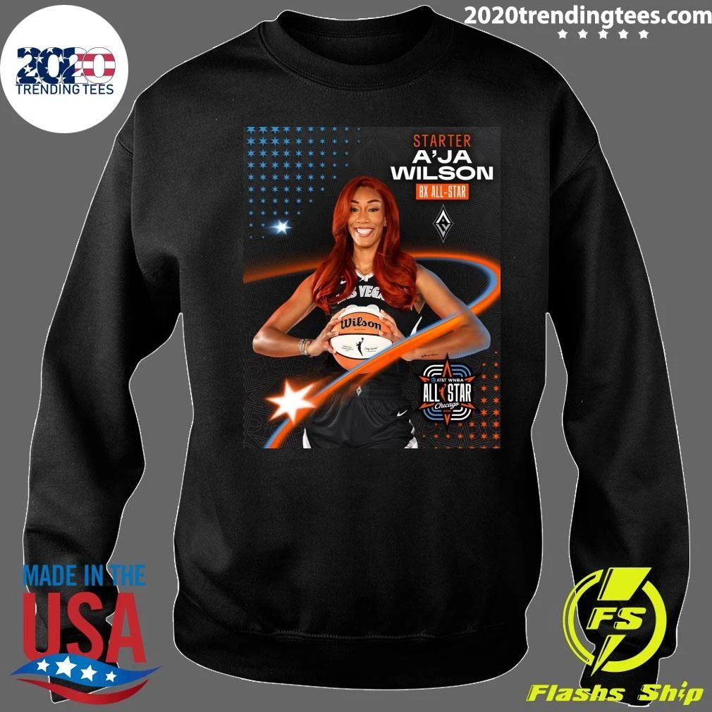 Starter A’ja Wilson Your Official 2026 AT&T WNBA All-Star Starters Shirt