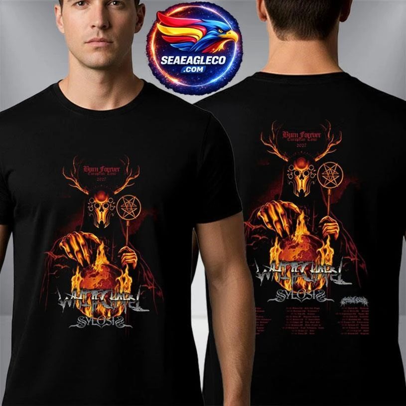 Whitechapel Burn Forever European Tour 2027 Schedule Tour Dates Two Sided Shirt