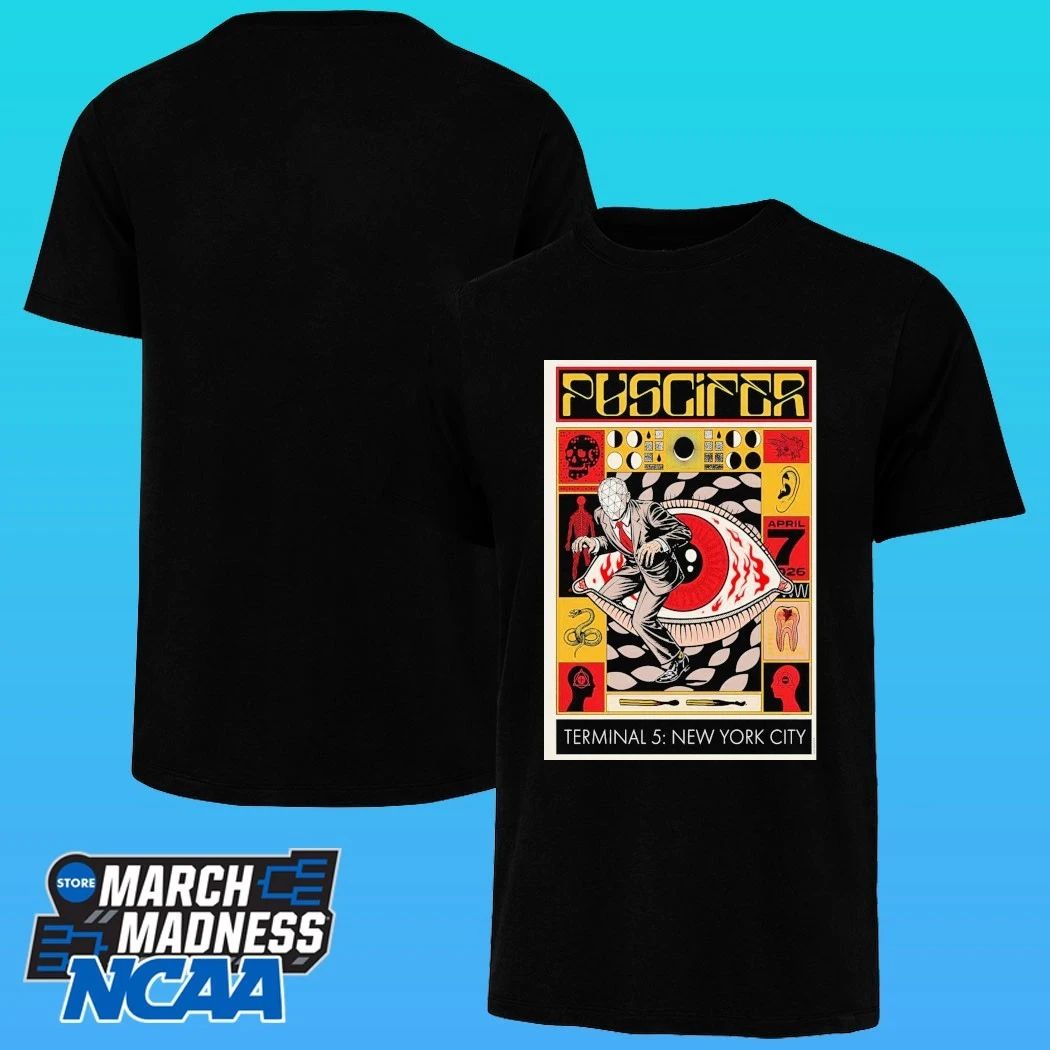 Puscifer Manhattan, Ny April 7 2026 Tour Shirt