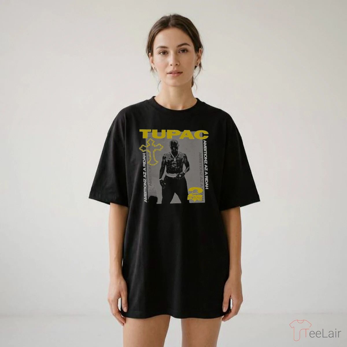 Ambitionz Az A Ridah Tupac Shakur Oversized T-Shirt