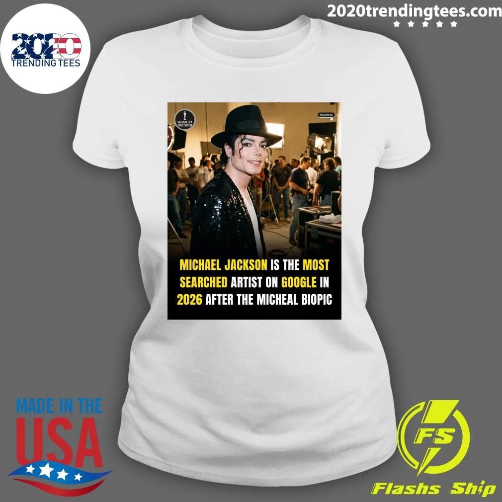 Michael Jackson Is The Most Searched Artist On Google In 2026 After The Micheal Biopic Shirt