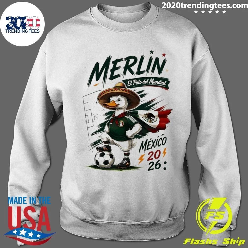 Goose Merlin El Pato del Mundial Mexico World Cup 2026 Shirt