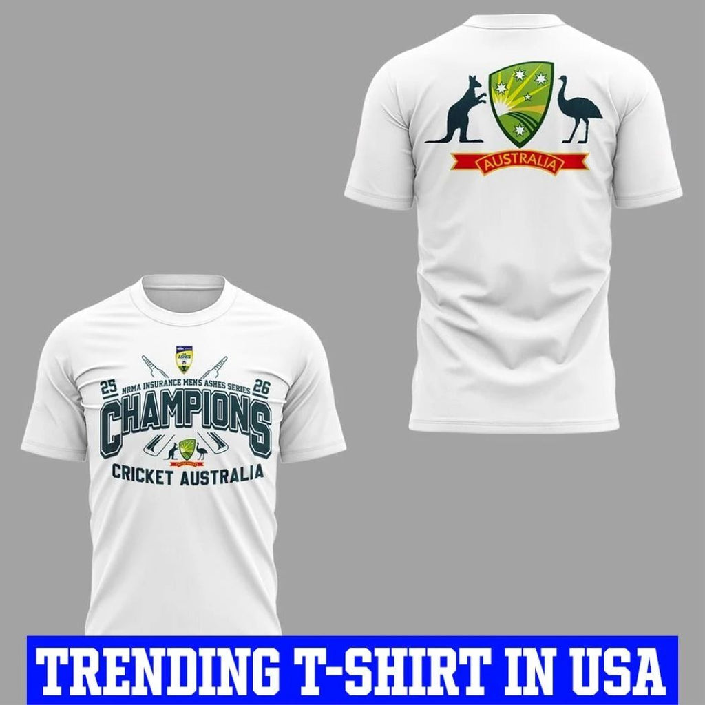 Cricket Australia NRMA Insurance Men’s Ashes Champions 2026 Shirt