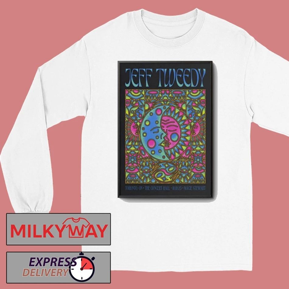 Jeff Tweedy Toronto ON 10.10.2025 Tour Poster shirt