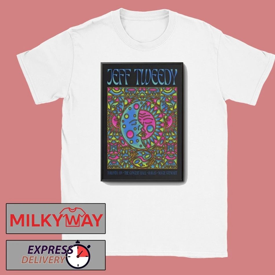 Jeff Tweedy Toronto ON 10.10.2025 Tour Poster shirt