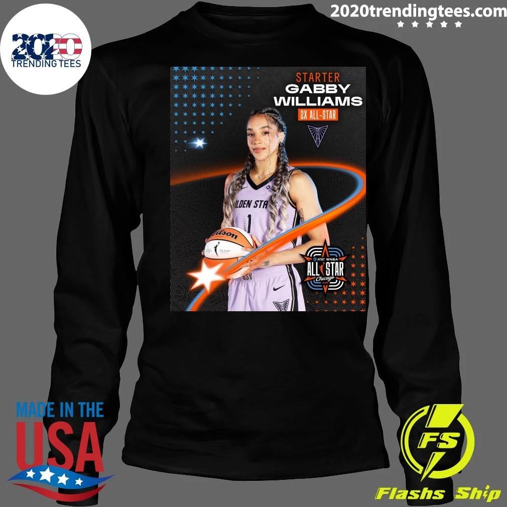 Starter Gabby Williams Your Official 2026 AT&T WNBA All-Star Starters Shirt