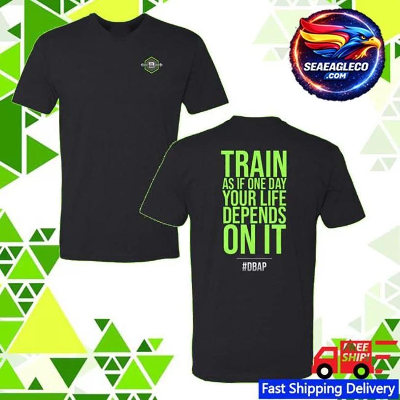 Barbarian Fitness Bailey Schober Fitness Fitted Two Sided Shirt