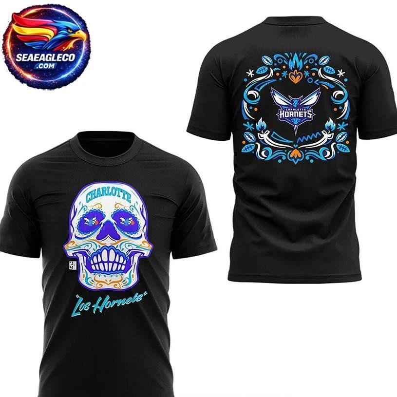 Charlotte Hornets Somos Los Hornets 2026 Hispanic Night Two Sided Shirt