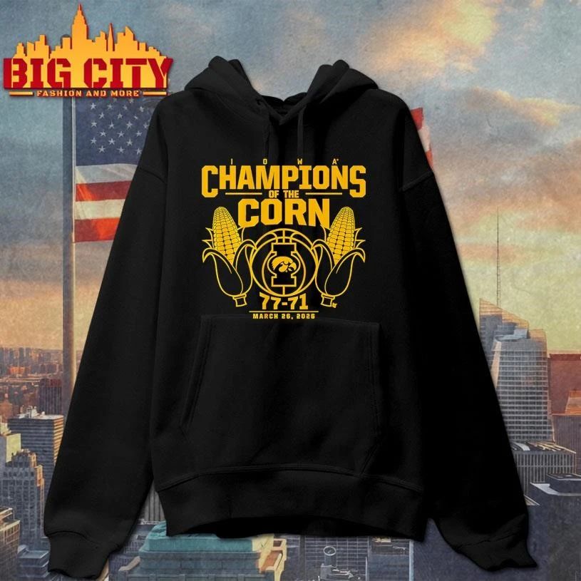 Iowa Basketball Champions Of The Corn College Shirt