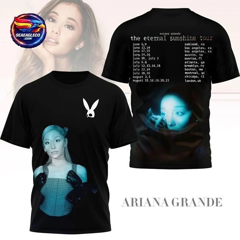 Ariana Grande Eternal Sunshine Tour 2026 Two Sided Shirt