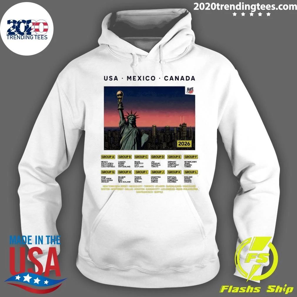 Statue of Liberty 2026 World Cup Retro Shirt