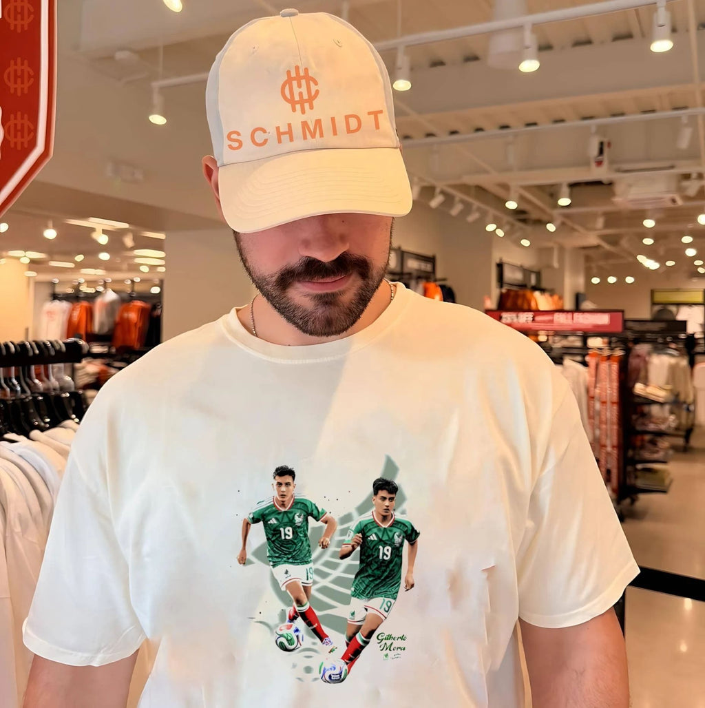 Gilberto Mora Mexico National Team player collage shirt