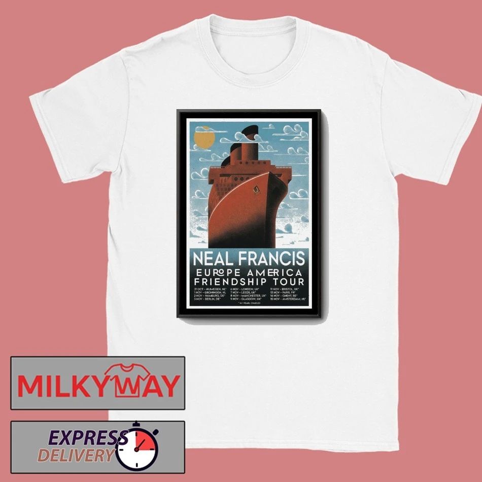 Poster Neal Francis Tour Europe & America 2025 shirt