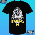 Morez Johnson Rez Michigan Wolverines Basketball Graphic Shirt