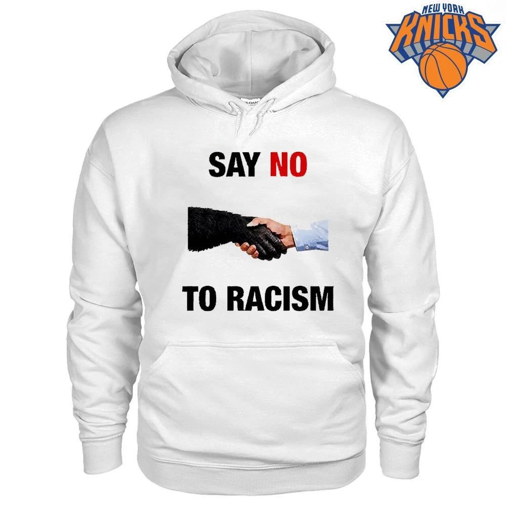 Say No To Racism Monkey Shaking Hands Meme Shirt