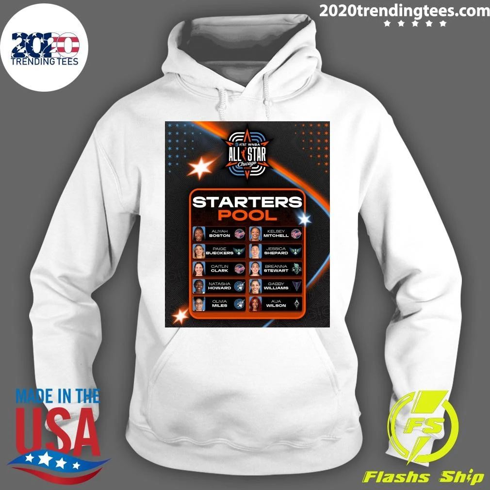 Your official 2026 AT&T WNBA All-Star Starters Shirt