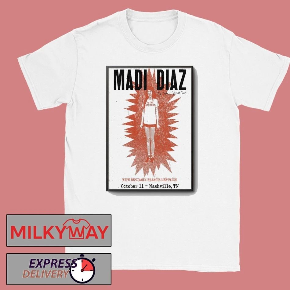 Madi Diaz Oct 11 2025 The Basement East In Nashville TN Poster shirt