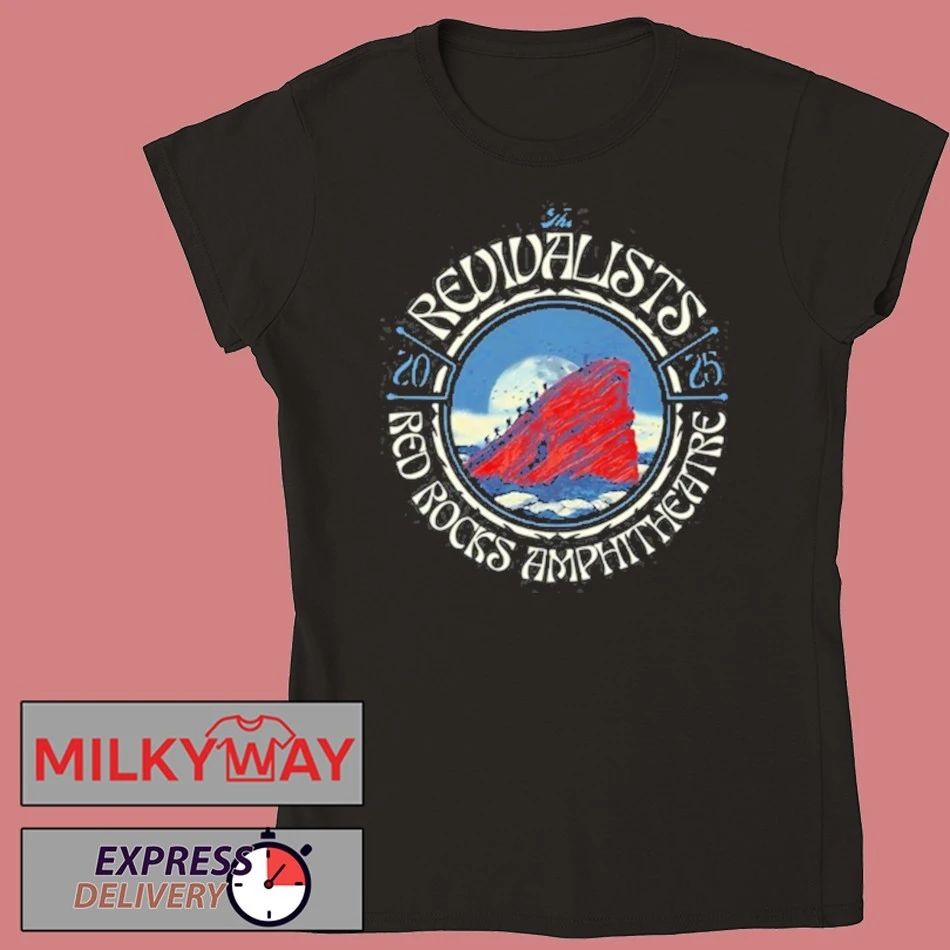 The Revivalists at Red Rocks Morrison CO Tour 2025 Shirt