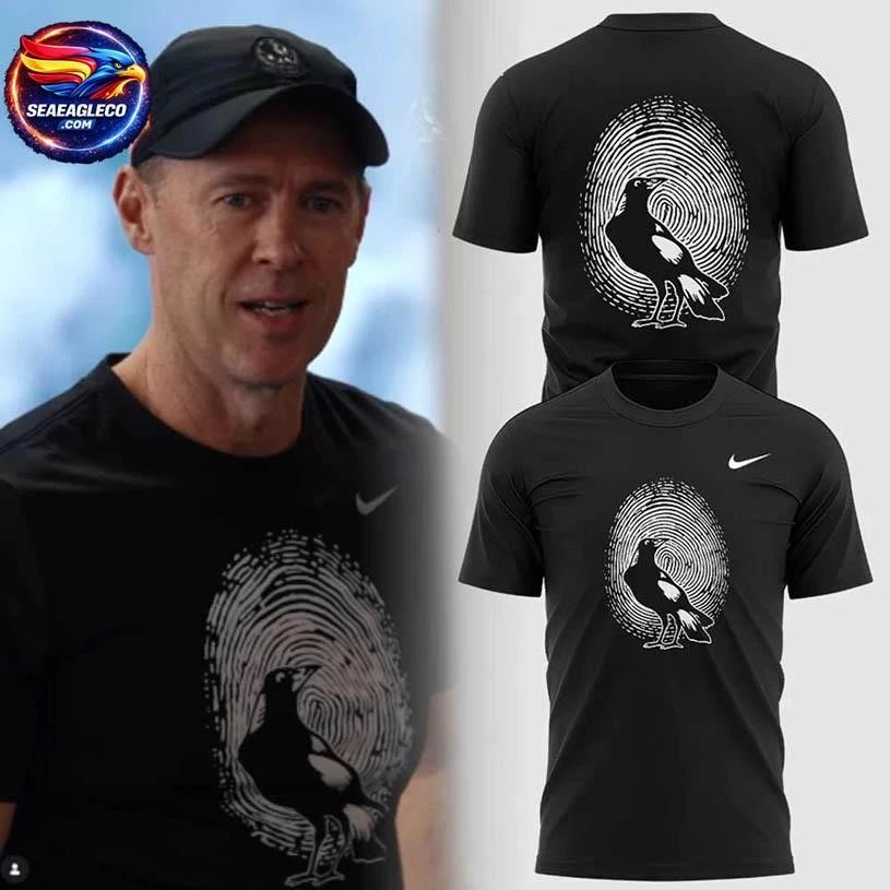 Collingwood Football Club Coach Craig McRae 2026 Two Sided Shirt