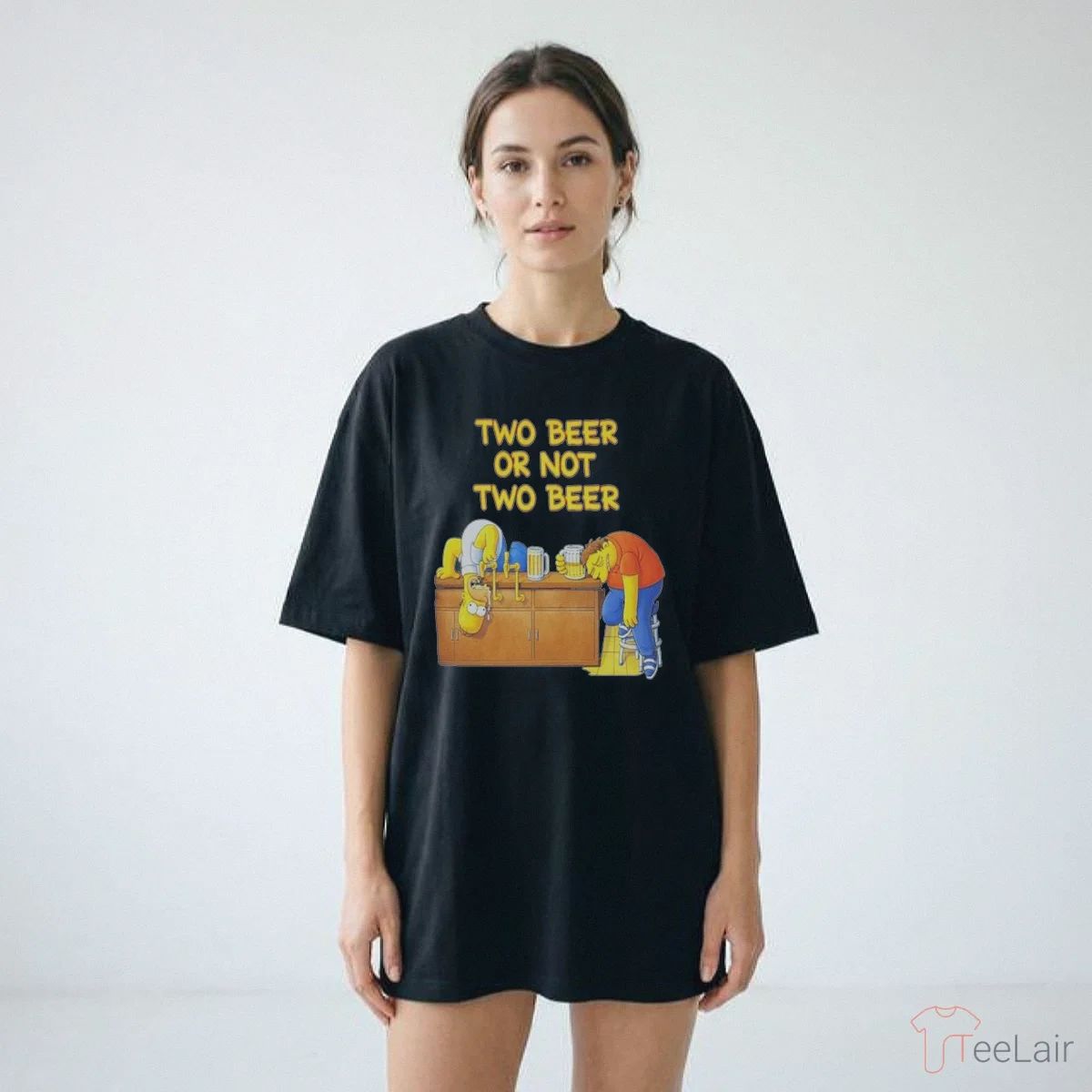 The Simpsons Two Beer Or Not Two Beer Shirt
