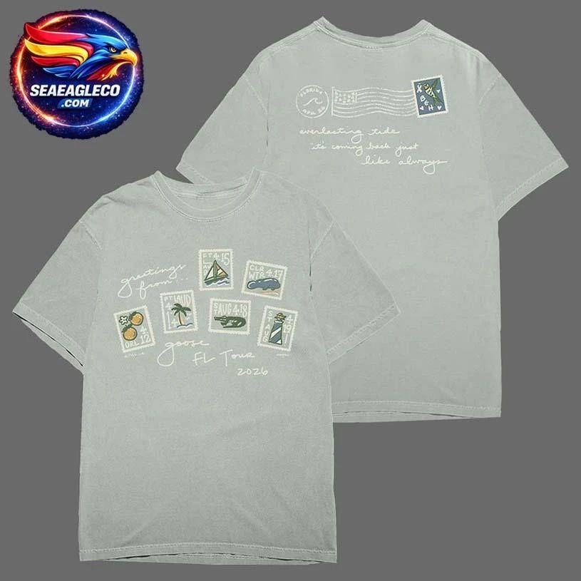 Goose Florida Tour 2026 Exclusive Benefit Two Sided Shirt