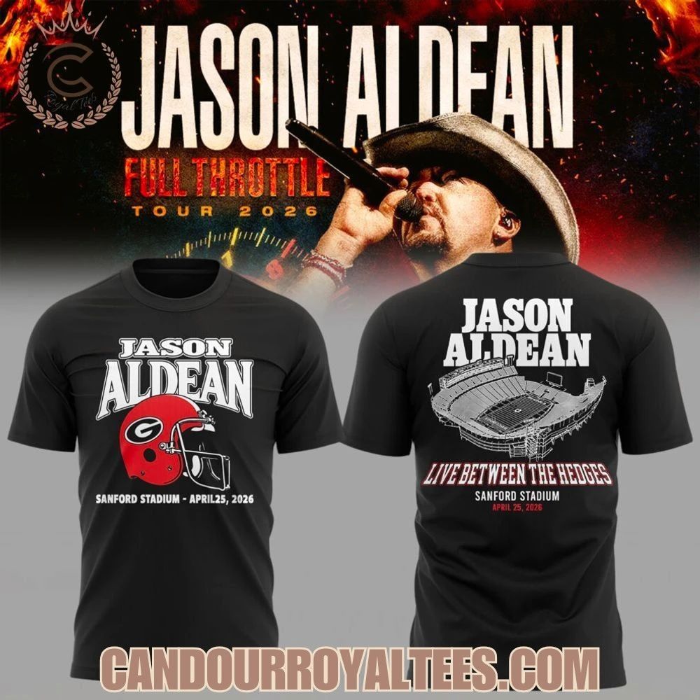 Jason Aldean Saturday Night Tour live in Sanford Stadium Shirt