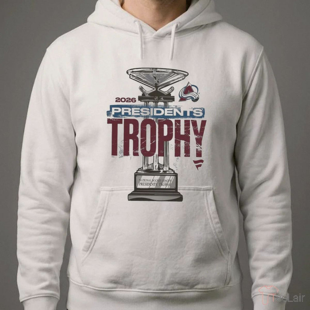 Colorado Avalanche NHL 2026 Presidents Trophy Winner Stanley Cup Playoffs 2026 Shirt