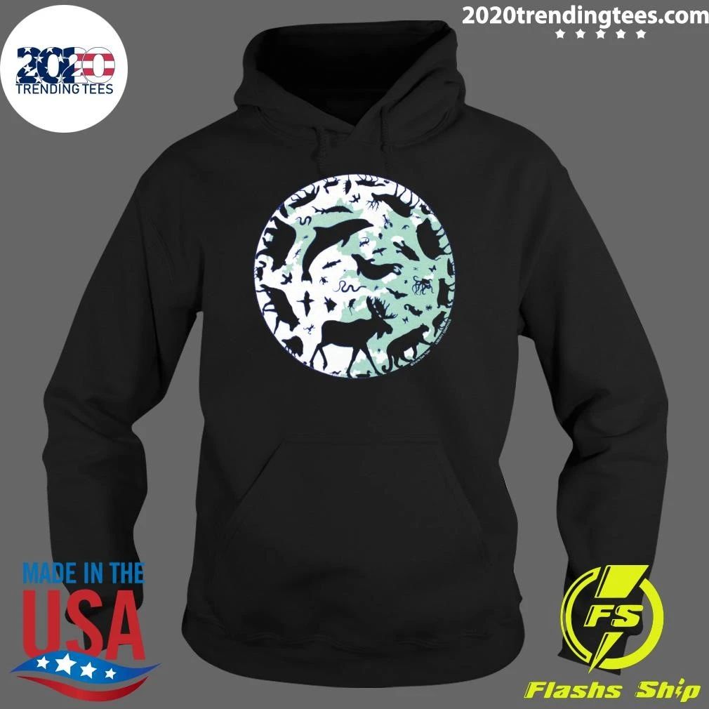 Night Animals Adult Navy 2026 Tee Shirt