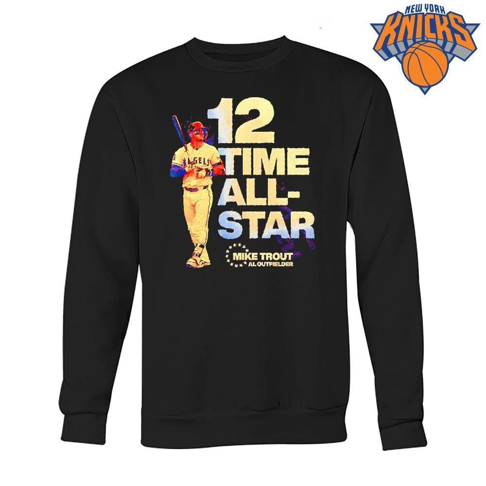 Mike Trout Al Outfielder 12 Time All- Star Los Angeles Angels baseball shirt