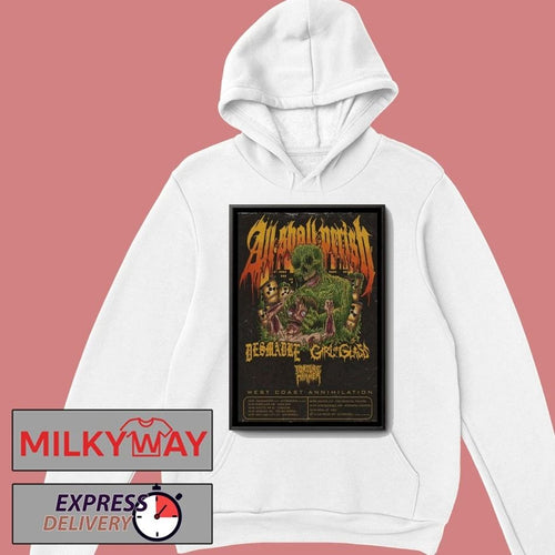 All Shall Perish West Coast Annihilation October 2025 Poster shirt