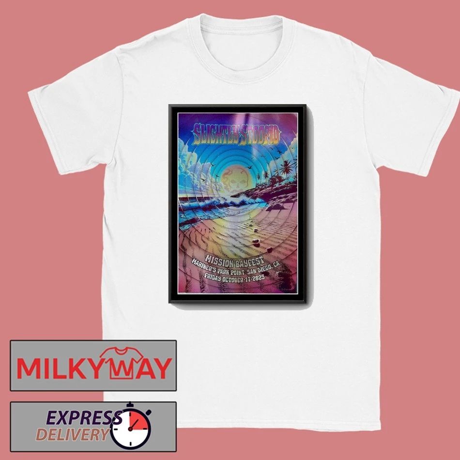 Slightly Stoopid Mission Bayfest. San Diego, CA Friday Oct 17, 2025 Poster shirt