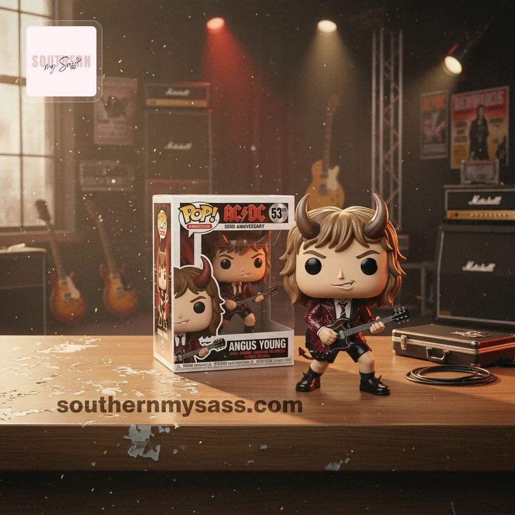 AC/DC Angus Young 53rd Anniversary Pop Figure Doll
