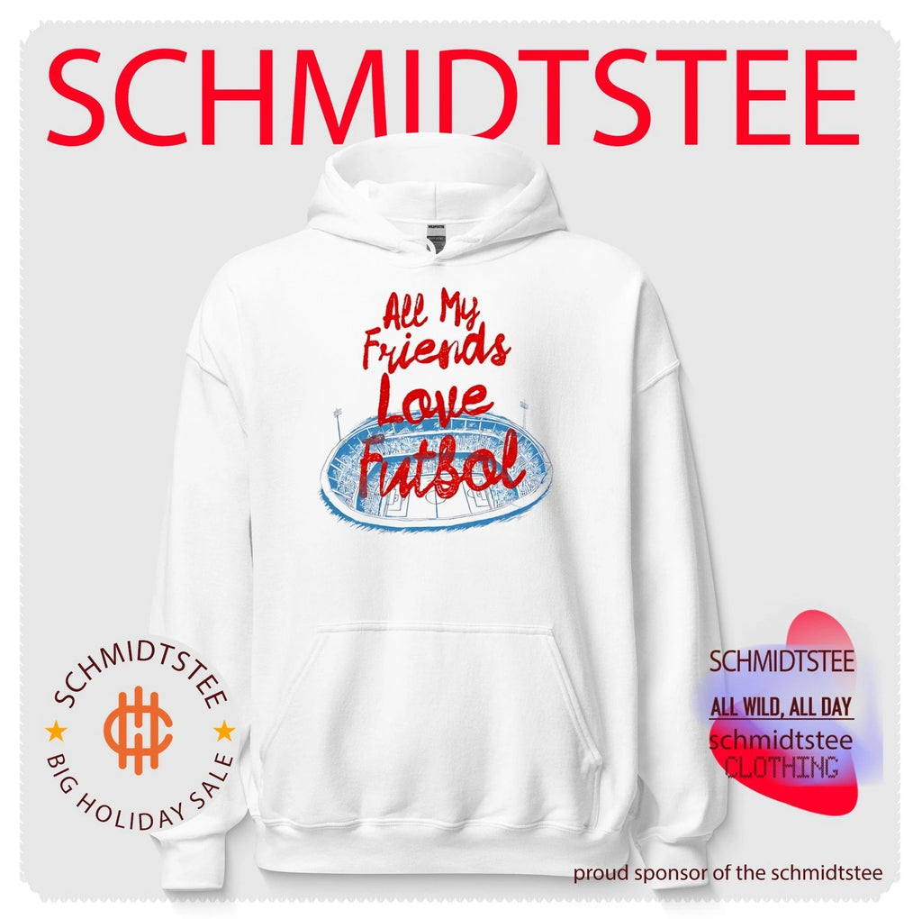 All my friends love fulbol soccer stadium graphic shirt
